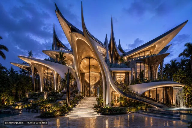 Arsitektur untuk Kabupaten Batang. — pandangan arsitektur 3